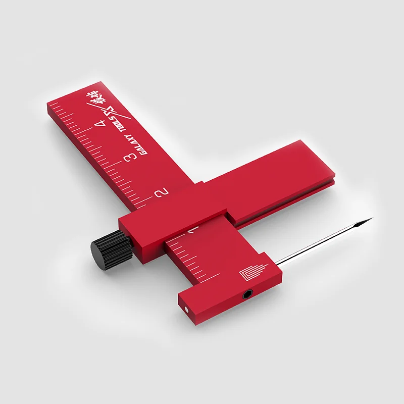 Hobby Model Craft Tool Model Scribing Auxiliary Ruler Parallel scribing tool Symmetrical scribing Tool Mirror Note Ruler 6