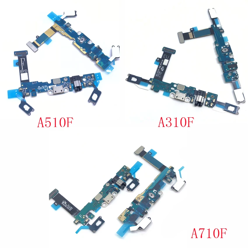 Для Samsung galaxy A3 A5 A7 2016 A310F A510F A710F USB зарядное устройство разъем док-порт гибкий