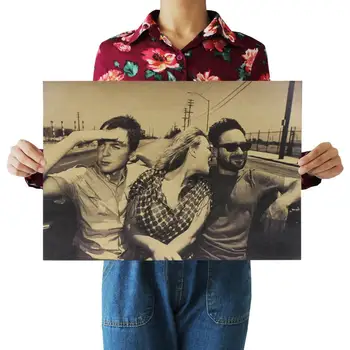 

Classic TV Drama Poster The Big Bang Theory Vintage Kraft Paper Wall Sticker TBBT Home Living Room Decorative Painting