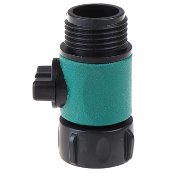

1Pcs 3/4" Female Thread To 3/4" Male Thread Garden Tube Car Wash Prolong Hose Switch Garden Irrigation Valve