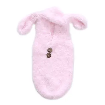 

Soft Hat Sleeping Bag Set Baby Newborn Photography Props Crochet Infant Outfits