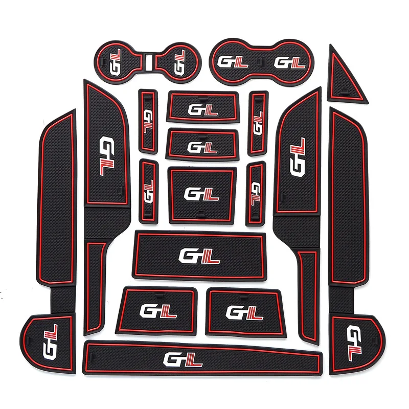 Прямая с фабрики Geely 18-Dihao GL ворота Слот Pad Coaster практичная внутренняя отделка бак для хранения Pad модифицированный коврик