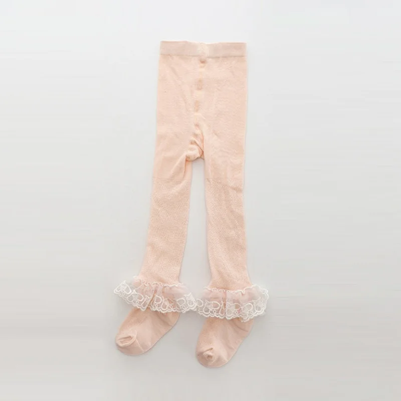 0-4Y Newborn Baby Girl Stocking Cute Lace Flower Baby Girls Pantyhose Infant Kids Pant Toddler Children Stockings