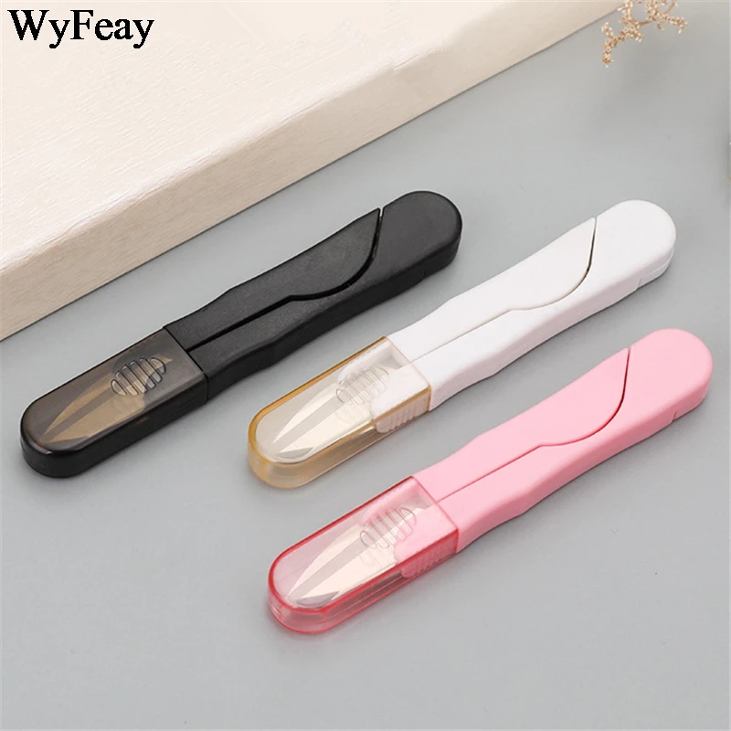 Safety Wear Cover Handle Sewing Scissors Thread Yarn Cutting Scissors Embroidery Cross-stitch U Shape Shears 1Pcs/Lot sewing scissors,craft scissors