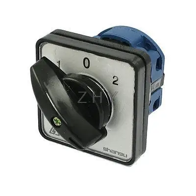 

ON/OFF/ON 4 Screw Terminals Universal Change Over Rotary Cam Switch