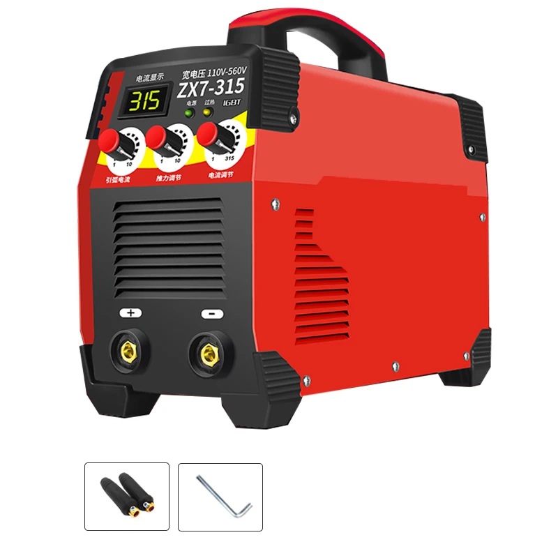 

110v-560V 11KW ZX7-315 20-315A Arc Force Electric Welding Machine LCD Digital Display IGBT Inverter Welders free shipping