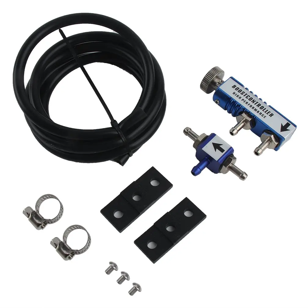Regulador de Pressão Acessórios do Automóvel Ajustável Corrida Turbo Manual mt – Turbocompressor Boost Controlador Kit 1-30 Psi