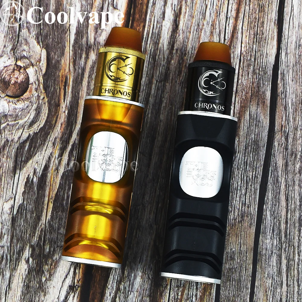 Vertex мод с CHRONOS RDA электронная сигарета механический комплект 18650/20700 батарея