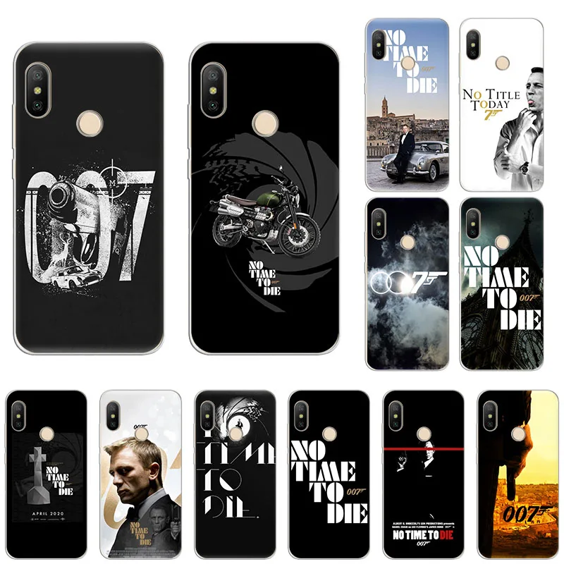 2020 мягкий силиконовый чехол для телефона с надписью No Time To Die 007 Xiaomi Mi Note10 9T CC9 9 8 A3