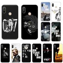 2020 мягкий силиконовый чехол для телефона с надписью No Time To Die 007
