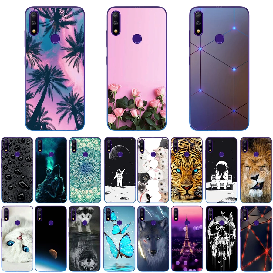 Для TP Link Neffos X20 Pro Чехол 6 3 дюйма Роскошный чехол из ТПУ и силикона s для задняя