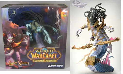 World of Warcraft аниме Blizzard World of Warcraft DC4 S Naga queen Snake women's Vashj