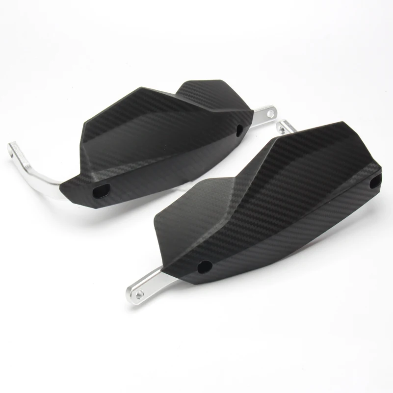 Мотоциклетная защита для рук для 22 мм 28 мм руль для CR CRF YZ YZF WR KX KXF KLX KTM SX EXC XCW MX Dirt Bike - Цвет: carbon black