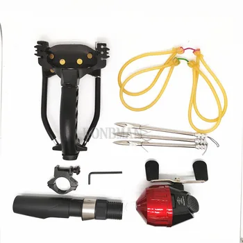 

Slingshot shooting fishing slingshot bow and arrow shooting powerful fishing compound bow catching fish high speed hunting 2020