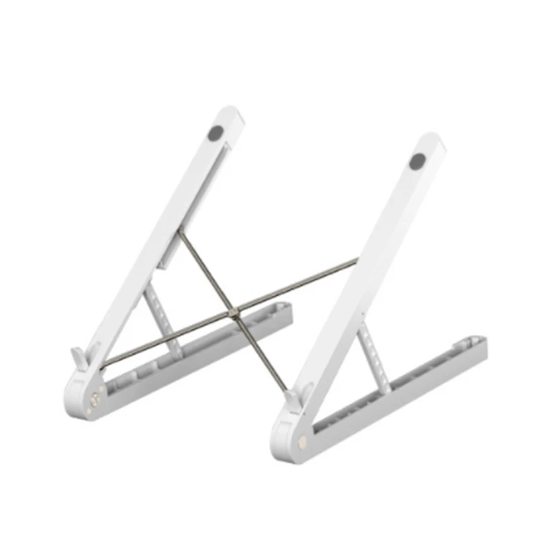 

Portable Laptop Plastic Stand Foldable Support Adjustable Notebook Holder Tablet Base For Computer Accessories