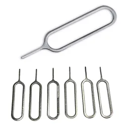 High Quality 10pcs SIM Card Tray Removal Remover Eject Pin Needle Key Tool For iPhone Huawei Xiaomi samsung