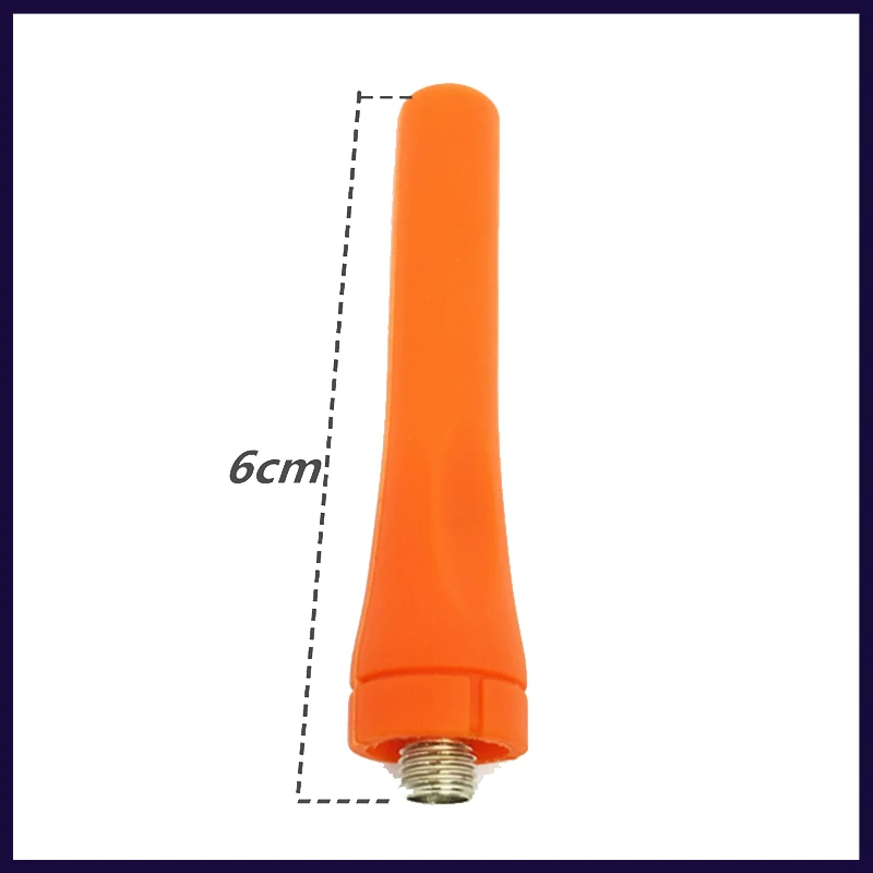 OPPXUN SF841 orange антенна Dual Band SMA-F 144 МГц/430 МГц для baofeng UV-5R UV-82 Baofeng портативная рация |