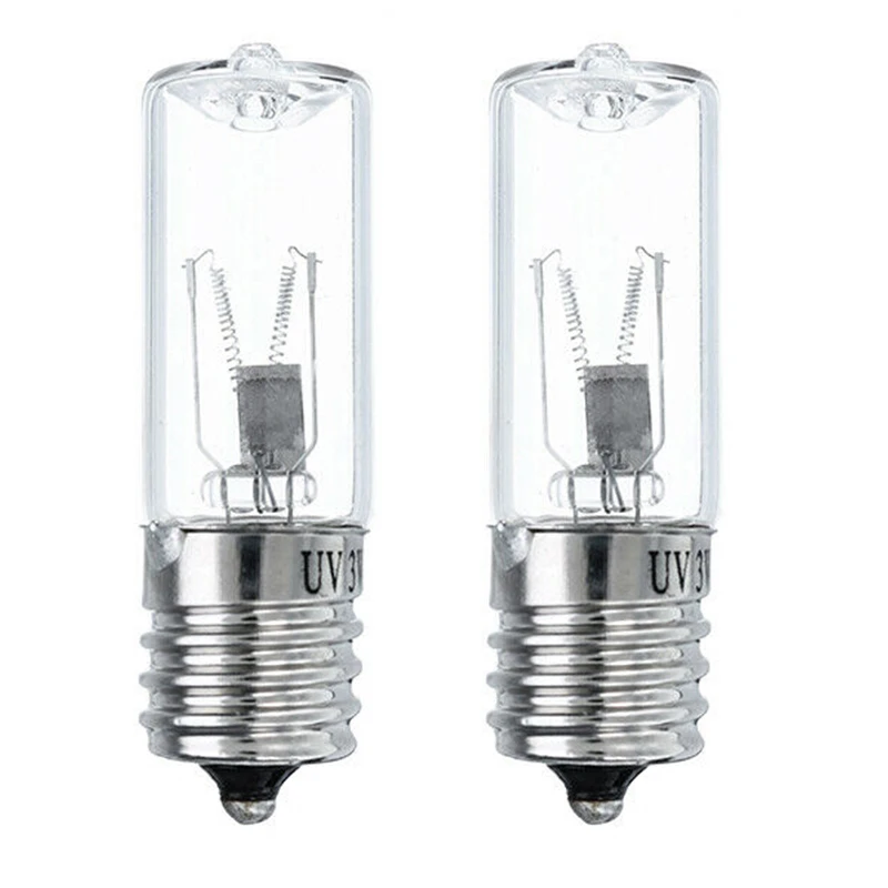 

2pcs Sterilizing Bulbs E17 3W 185nm UV3 Sterilizing Ultraviolet Light Bulb Disinfection AC100-240V