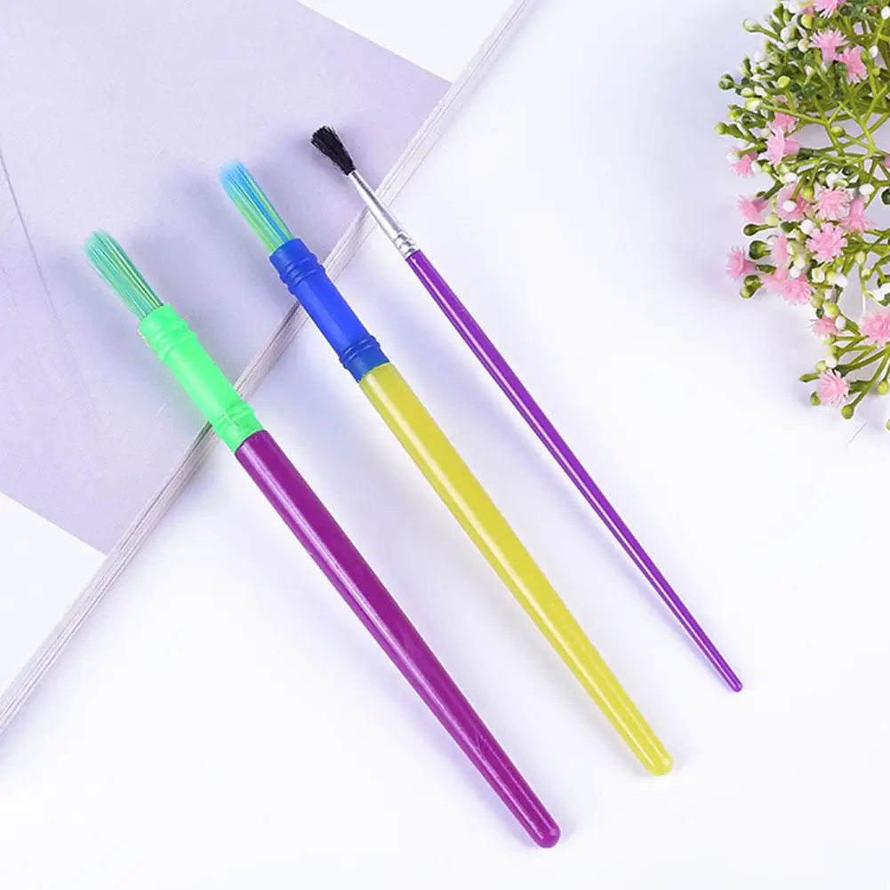Dropshipping stationery supplies 30Pcs Children Sponge Paint Brushes