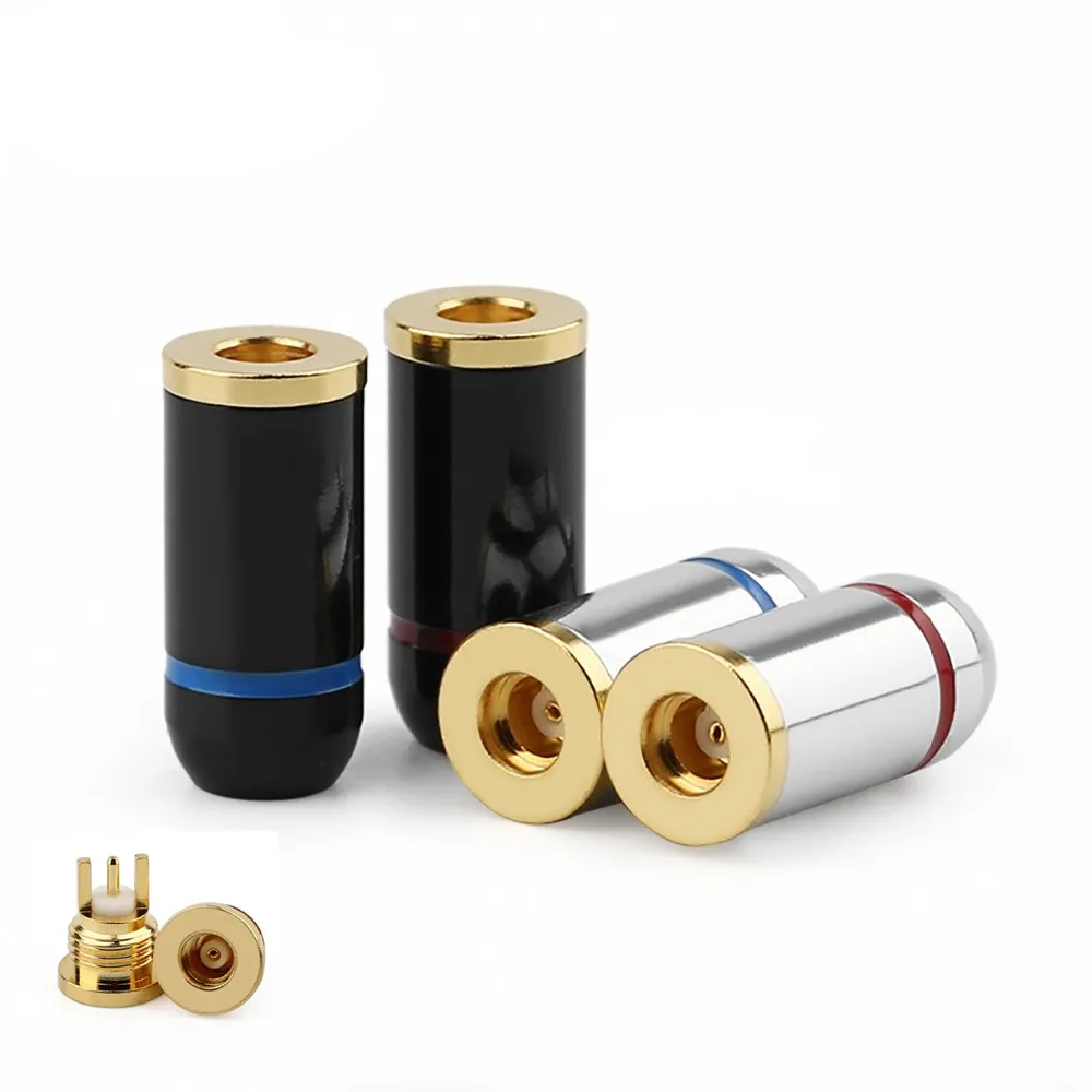 5 пар MMCX гнездо разъем для наушников UE900 SE535 SE215 W10 W20 W30 адаптер DIY женский