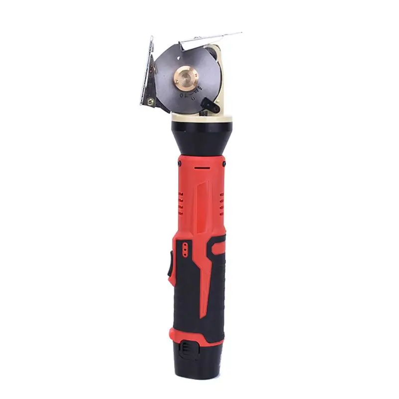 

Handheld Rotary Blade Electric Fabric Cutter Knife Leather Cloth Cutting Machine Power Tool US Plug DC12V
