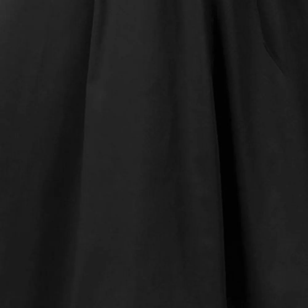 Женское черно-белое платье в горошек большие качели Vestidos ретро халат повседневное выпускное вечернее платье рокабилли 50s 60s Pinup винтажные платья
