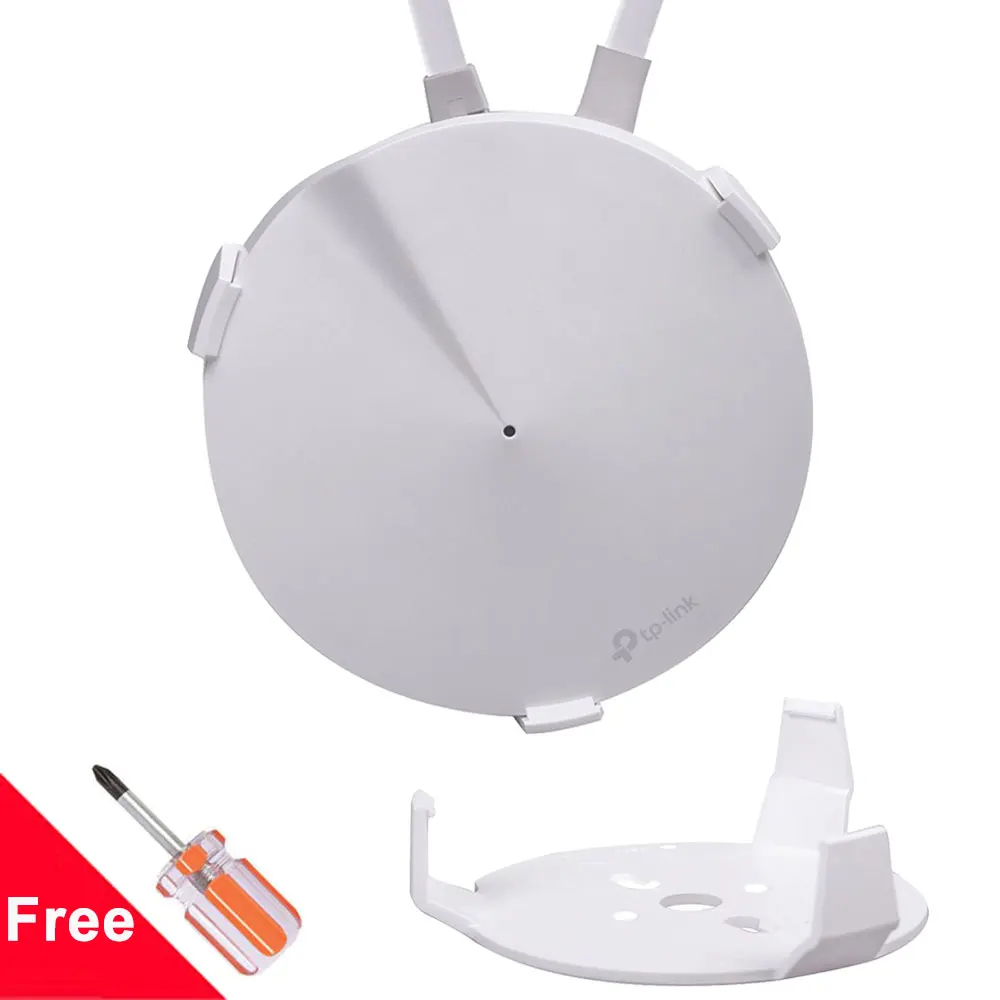 Supporto Per Montaggio A Parete Per Tp-Link Deco M5,Tp-Link Deco P7 Sistema Wifi A Rete Per Tutta La Casa, Staffa Per Mensola Del Router Wifi Con Cacc
