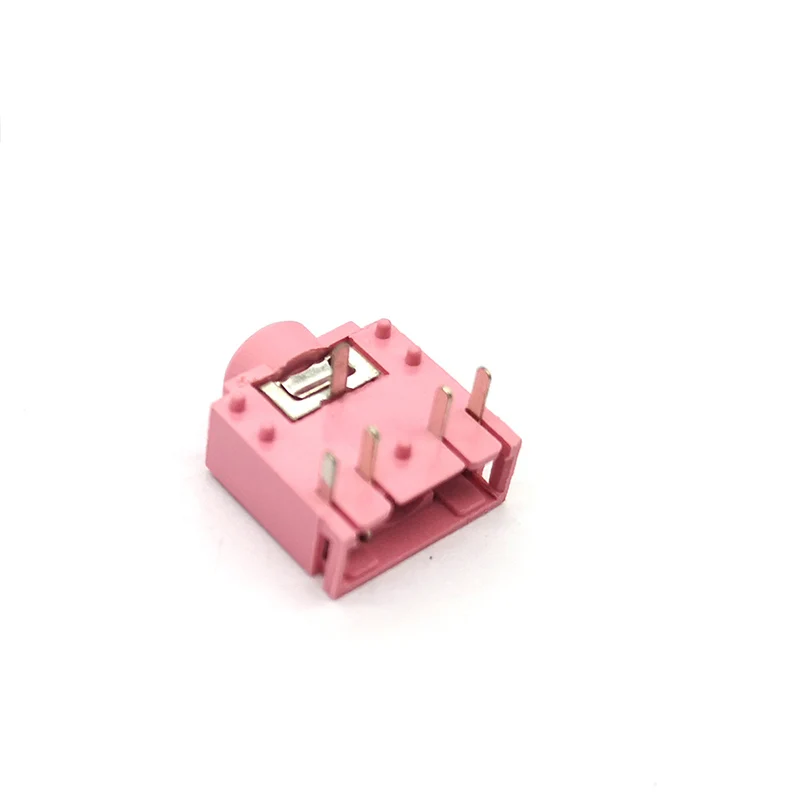 Pink-5PCS 1 шт. PJ-307 PJ307 3,5 мм стерео разъем аудио разъем PCB 3F07 - Цвет: Pink-5PCS