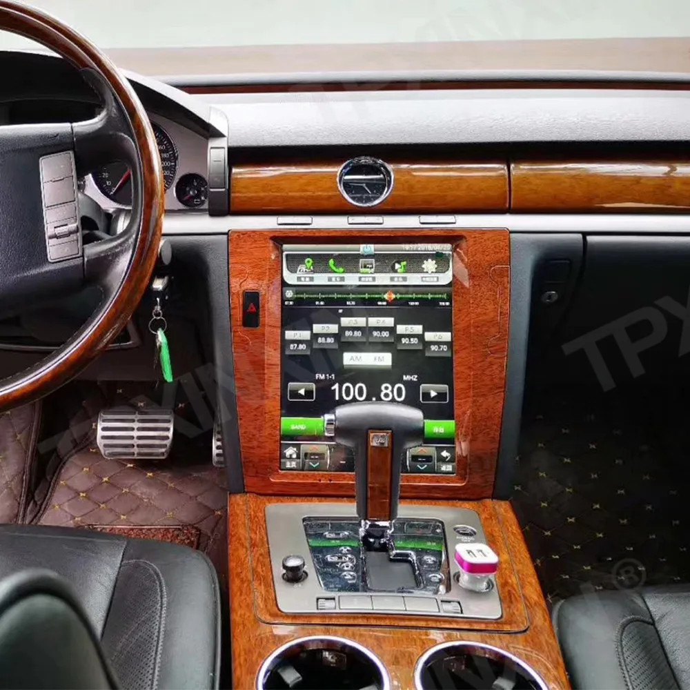 Автомобильный радиоплеер Tesla PX6 система на Android 6 + 128 ГГц 12 1 дюйма с GPS для Volkswagen VW
