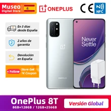 Global Version OnePlus 8T KB2003 Smartphone Snapdragon 865 8GB 128GB 6.55'' 120Hz Fluid Display 48MP Quad Cams 65W Charge NFC