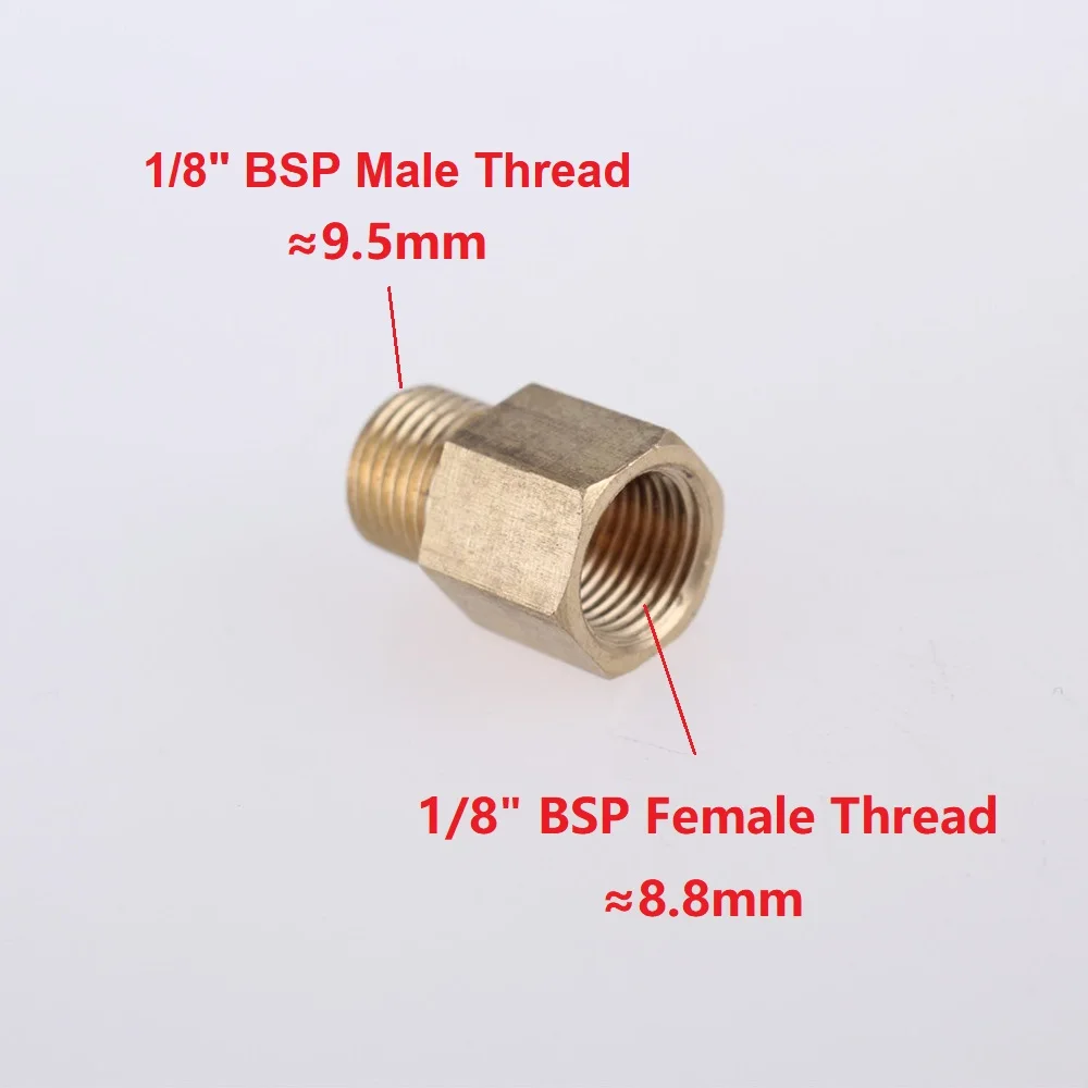 01 M x 01 F Медь M/F 1/" 1/4" 3/" 1/2" 3/" BSP Мужская и женская резьба латунные фитинги муфта адаптер Шестигранная труба соединитель водный газ - Цвет: 01 M x 01 F