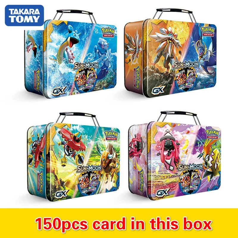 Чехол для переноски Pokemon TAKARA TOMY 150 шт. коробка боевые игрушки хобби коллекционная