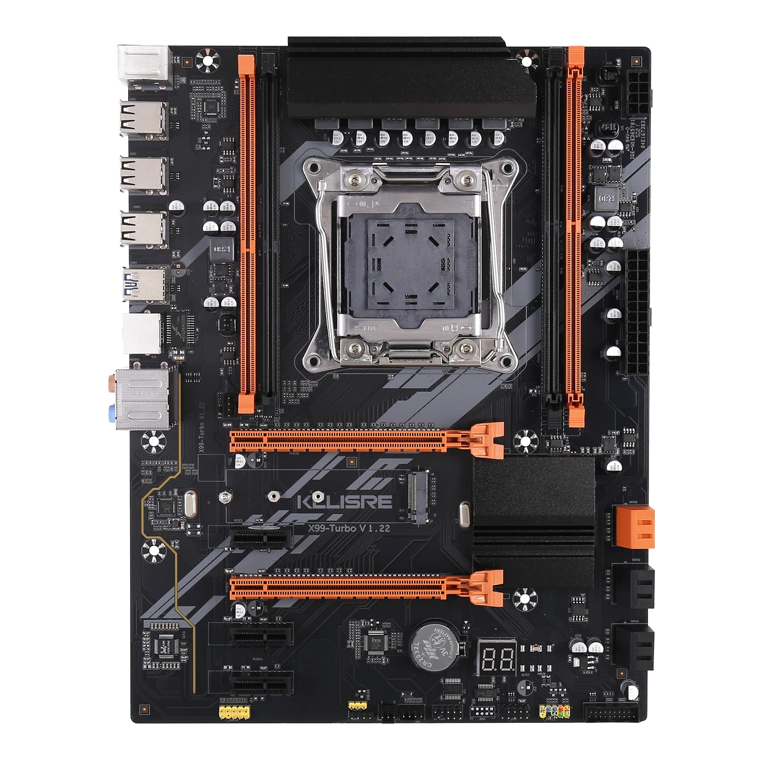 Kllisre X99 D4 motherboard set Xeon E5 2640 V3 LGA 2011-3 CPU 2pcs X 8GB =16GB 2666MHz DDR4 memory best desktop motherboard