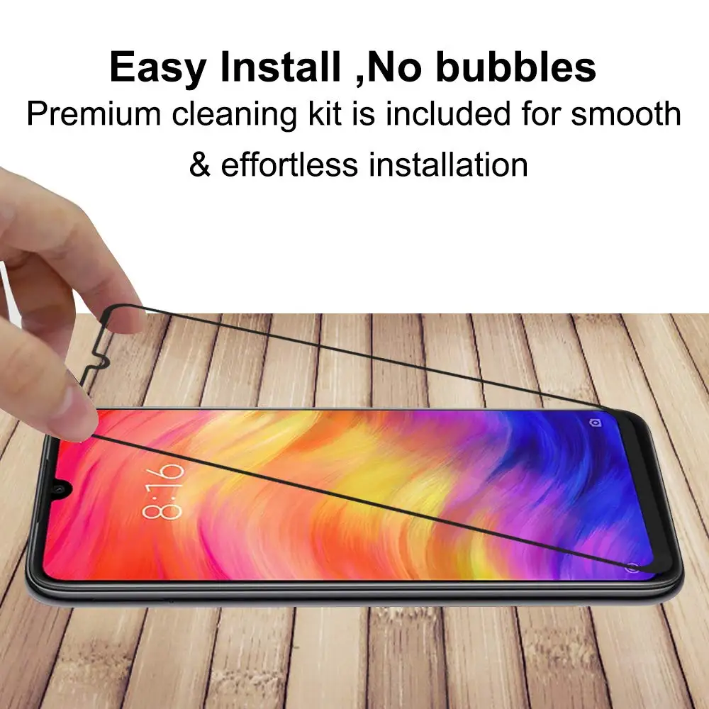 9H полное покрытие взрывозащищенное Закаленное стекло для Xiaomi Redmi Note 6 7 8 Pro Redmi 6 6A 7A K20 Pro HD пленка протектор экрана
