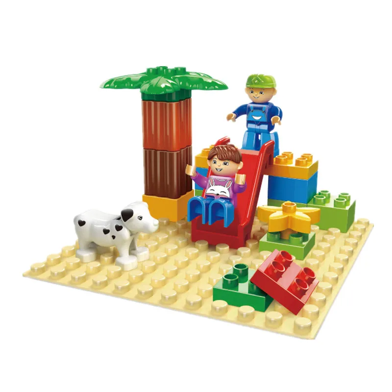 

High Quality Duplo Baseplate for Large Building Blocks 12*12 EN71 Certificate Blocks Floor Plate