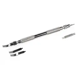 Watch Strap Spring Bar Repair and Removal Tool Set (Silver)