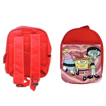 

RED backpack THE SUPER SEA CREATURES backpack rucksak