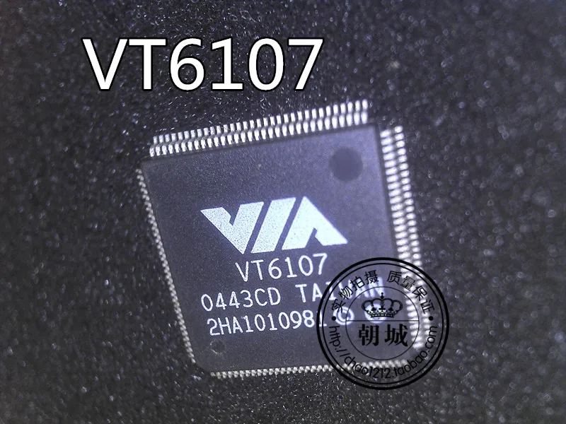 5 шт./лот через VT6107 QFP