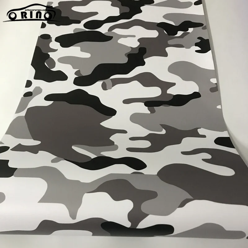 Black White Grey Vinyl Sticker Wrap-6