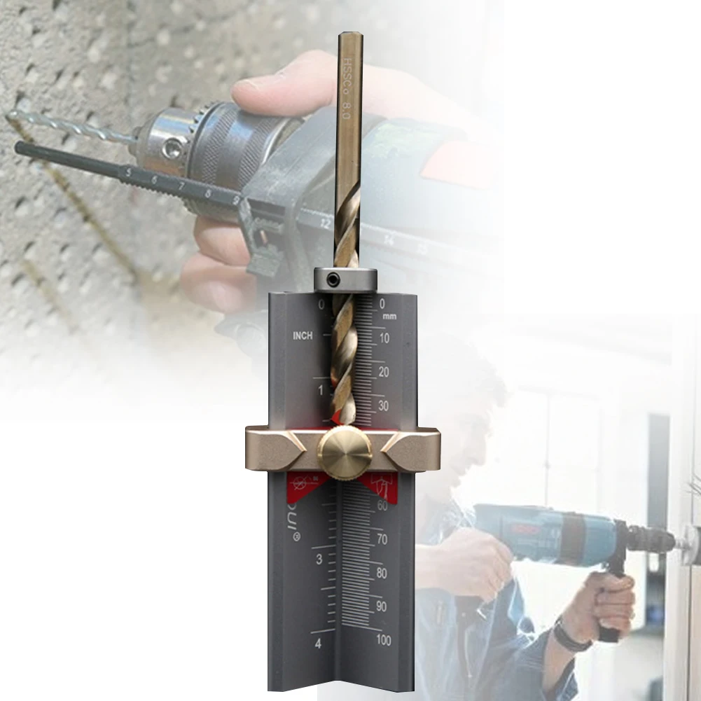 

Rings Height Clamping Device Magnet Accurate Tool Digital Adjust Block Drill Depth Positioner Measure Limited Stop Collar