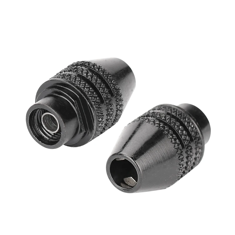 XCAN Drill Chuck M7 M8 0.3-3.2mm Keyless Impact Driver Adaptor Electric Micro Motor Clamp Mini Chuck Fixture Drill Bits Adapter drill chuck adapter