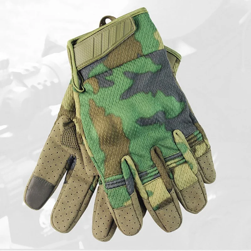 

Outdoor Hunting Full Finger Breathable Anti-slip Touchscreen Tactical Handwear Outdoor Sportswear Accessories CS Battle Gloves