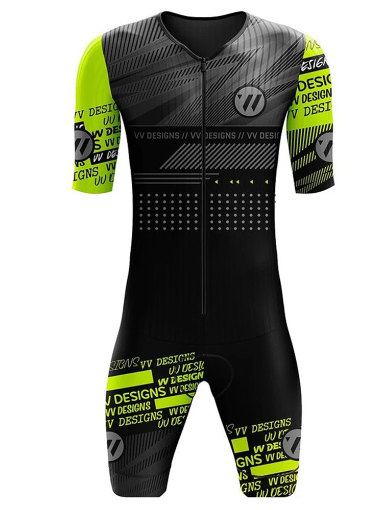 Vvsports men cycling jersey triathlon clothing tri suit skinsuit ropa ciclismo hombre bike body sport swim run jumpsuit _ - AliExpress Mobile