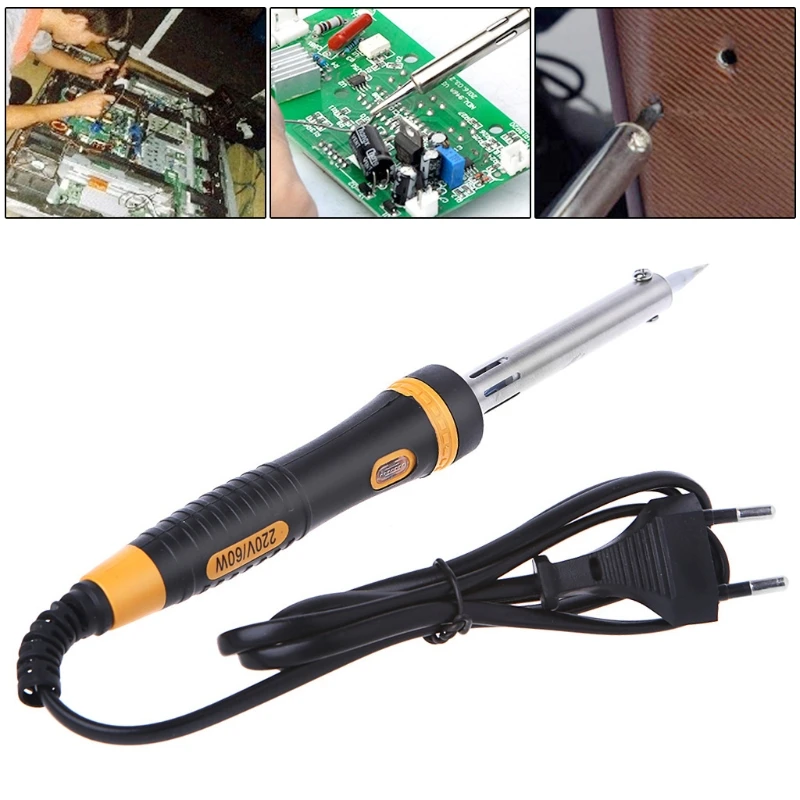60w 220V Electric Soldering Iron 1Pc High Quality Heating Tool Hot Iron Welding soldering iron,electric soldering iron