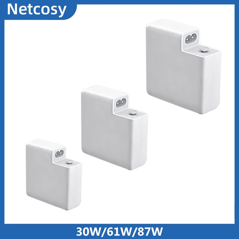 

30W/61W/87W Type-C PD Wall Charger Power Adapter Fast Charger For Macbook/For Xiaomi/For Huawei White Travel Charger