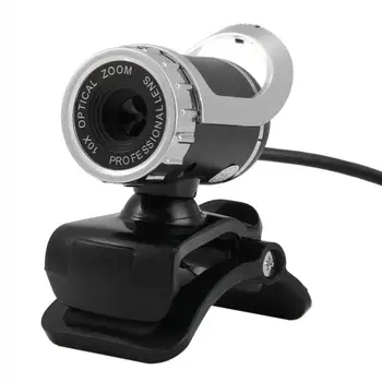 

Webcam High Definition 360 Degree USB Camera Web Cam with MIC Clip-on webcam For Skype Computer camera