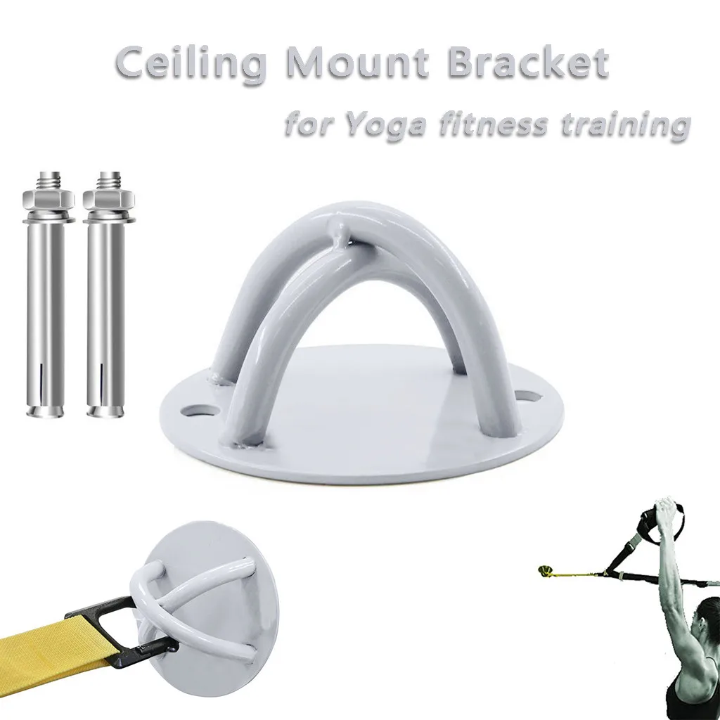 Wall Ceiling Mount Bracket for Gym & Home Suspension Straps Anchor Olympic Rings 