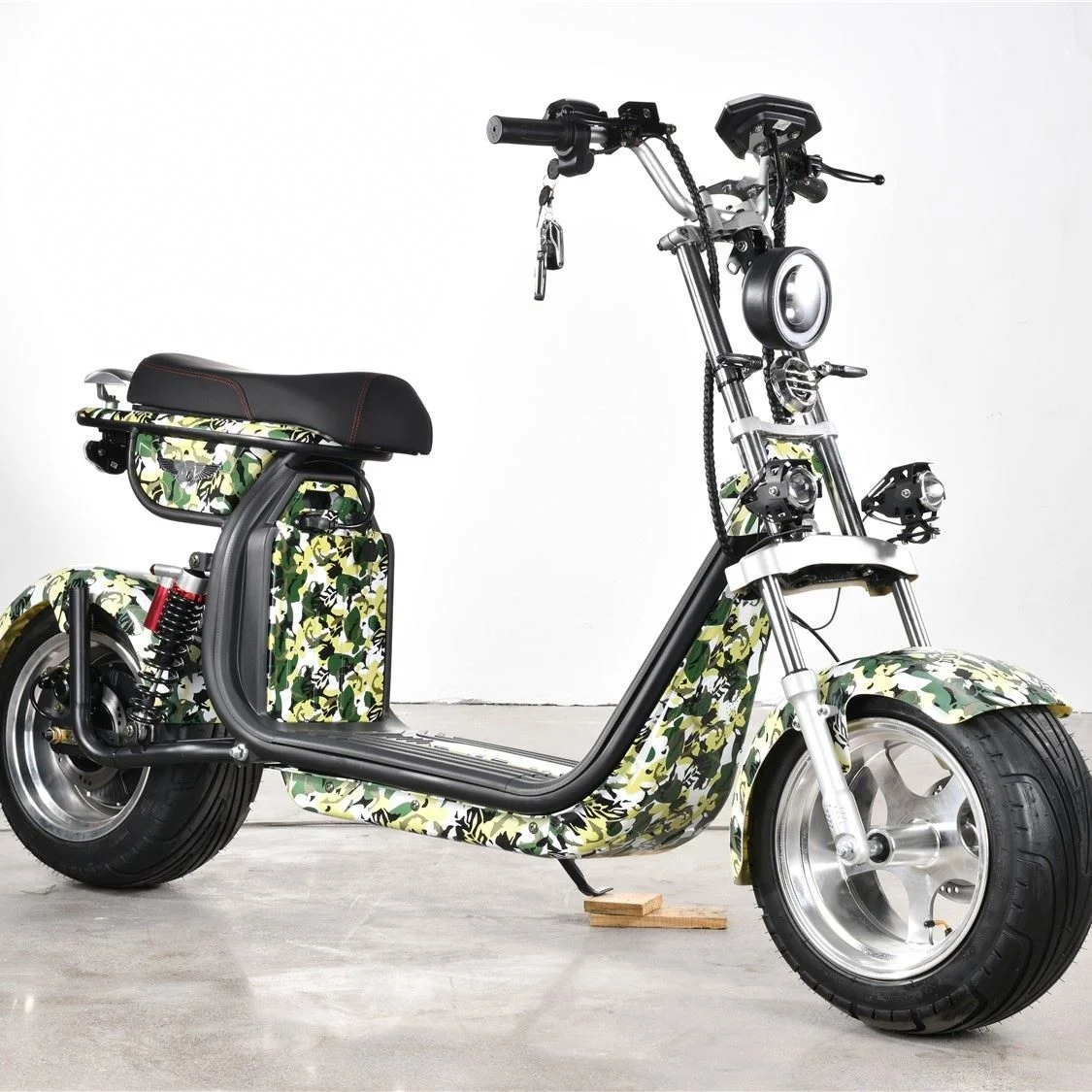 EU Warehouse Electric Motorcycle Best Price Flexibility Citycoco Scooter Without EEC/COC Cerficate 2000W 20ah |