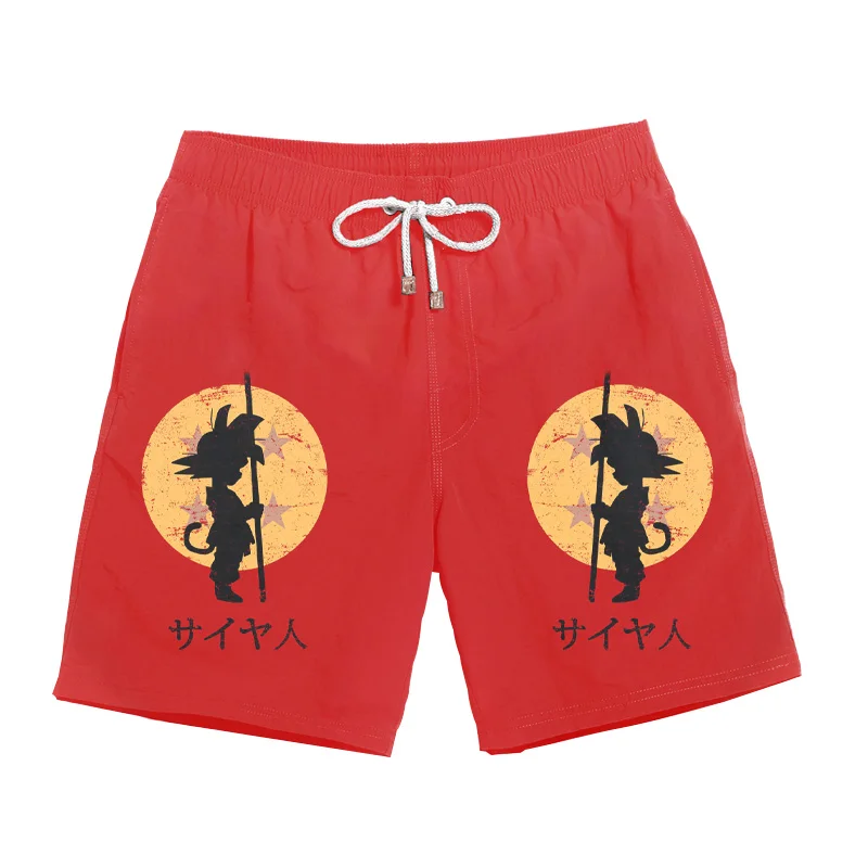 

Dragon Ball Shorts 3D Print Casual Men's Beach Shorts Funny Cartoon Swiming shorts men Quick-drying Sports Pants S-3XL
