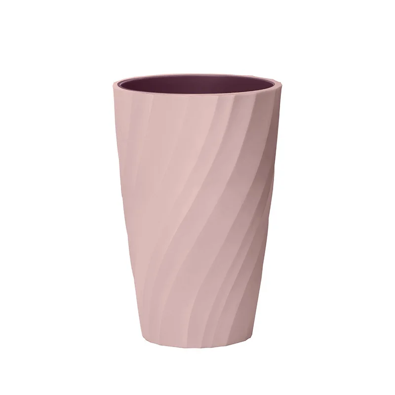 Двухслойная кружка с нитью, простая инновационная чашка для мытья воды, чашка для воды, индивидуальная креативная чашка для зубной щетки, чашка для мытья - Цвет: Темный хаки